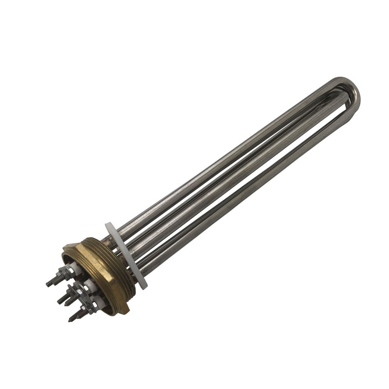 Screw plug tubular heaters M77*200 with thermowell