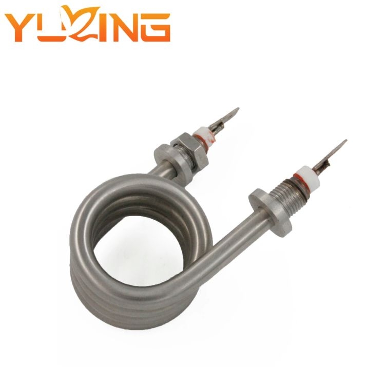 YULING Brand Pool Heating Electric Stainless Steel Immersion Spiral Coil Tubular Heater Element
