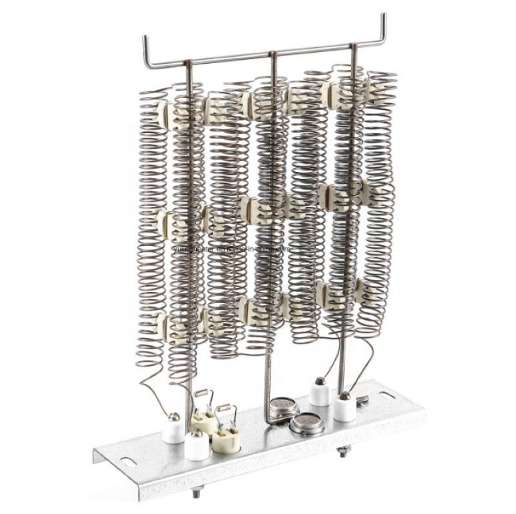 High Quality 5000w Resistance Coil Heating Elements Open Coil Air Heating Element Bare Heater