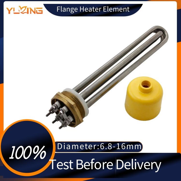 3 Phase Water Heating Element, Water Flange Heating Element