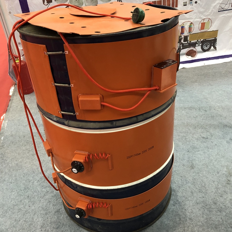 200 Liter Industry Silicone Drum Oil Heater