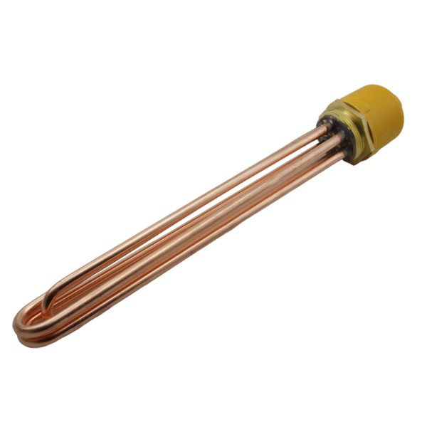 Customized Copper Flange Heating Element Water Immersion Heater Tubular Heating Element