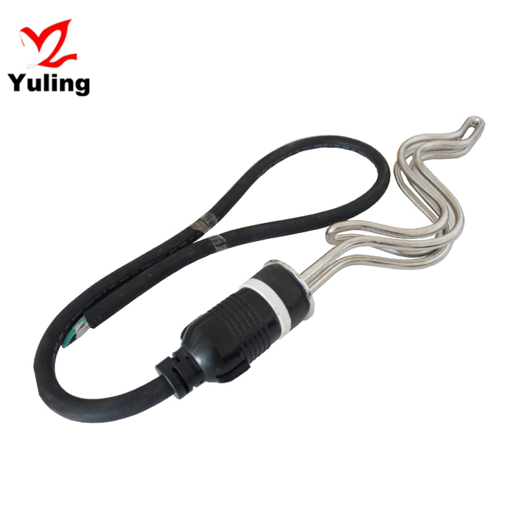 240 Volt 5500 Watt Ripple Ultra Low Watt Density Beer Brewing Equipment Heating Element With 1.5 Inch Tri-Clamp Adapter