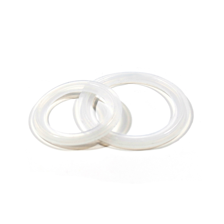 Food Grade 2″ 4″ Tri Clamp Pipe Fitting Silicone Gasket For Ferrule