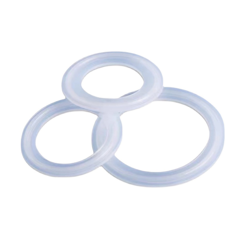 Flanged Sanitary Tri Clamp O-Rings Gaskets-Silicone Platinum Cured