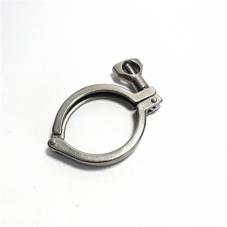 Food Grade Stainless Steel Sanitary Fittings Tri-clamp Connection