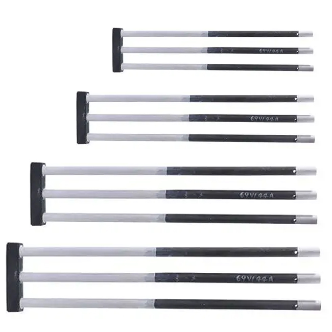 1625C Spiral Rod High Density Sic Heater Electric Silicon Carbide Heater Heating Element Resistance High Temperature For Furnace