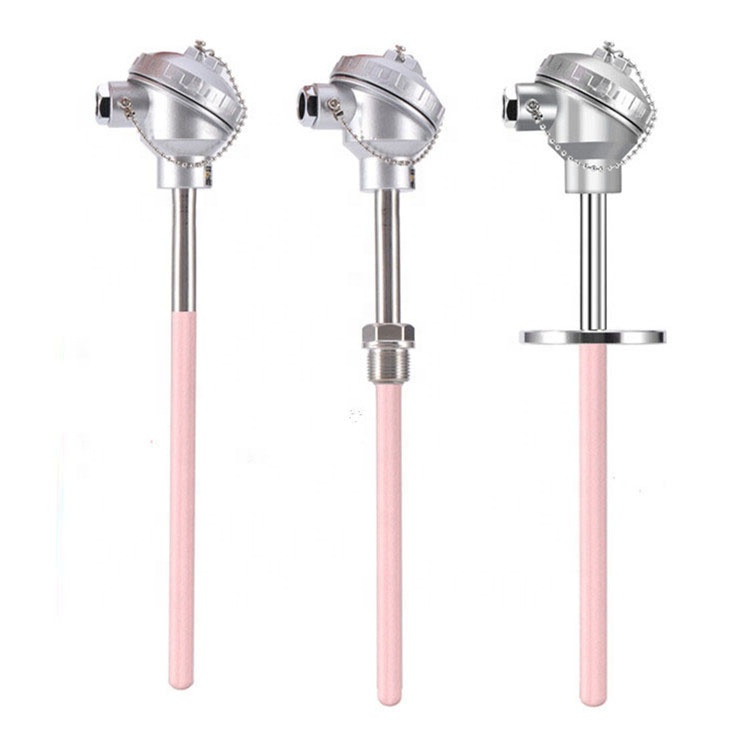 High Temperature Sensor S Platinum Rhodium Type Ceramic Probe Thermocouple